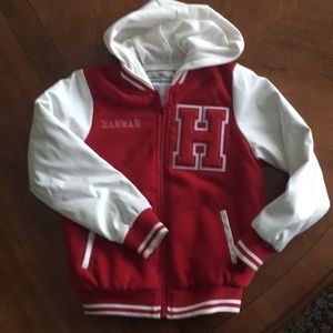 Kids Varsity Jacket ( monogrammed with Hannah)